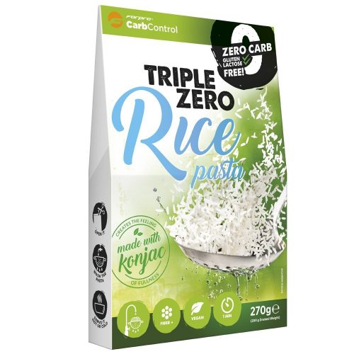 Triple Zero Rizs alakú konjac tészta 270g