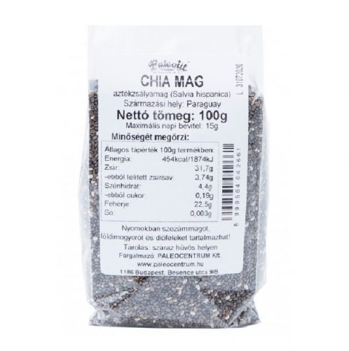 Paleolit Chia mag fekete 100g