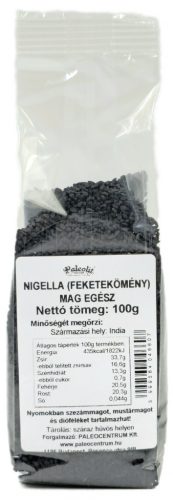 Paleolit Nigella (feketekömény) mag 100g egész