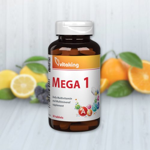 Vitaking Mega1 multivitamin (30) tabletta