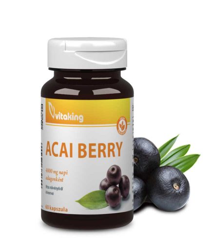 Vitaking Acai Berry 4000mg (60) lágykapszula