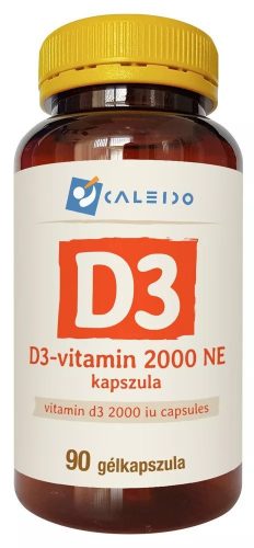 Caleido D3-vitamin 2000 NE gélkapszula 90db