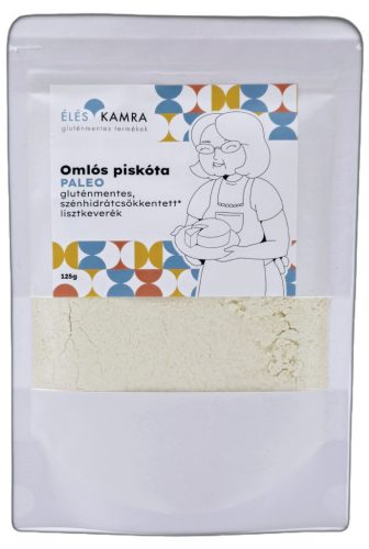 Éléskamra Omlós piskóta CH csökkentett lisztkeverék 125g (Paleo)