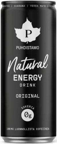 Puhdistamo Natural energy 330ml Original természetes energiaital