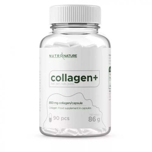 Nutri Nature Collagen+ 90db kapszula marha kollagén kapszula