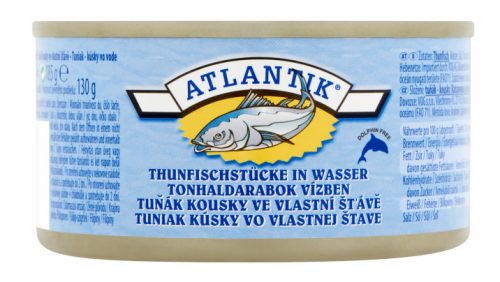 Atlantik Tonhaldarabok vízben 185g